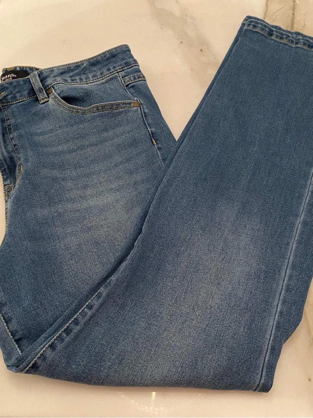 d. jeans Women's Blue Boot Cut Jeans - Picture 1 of 6